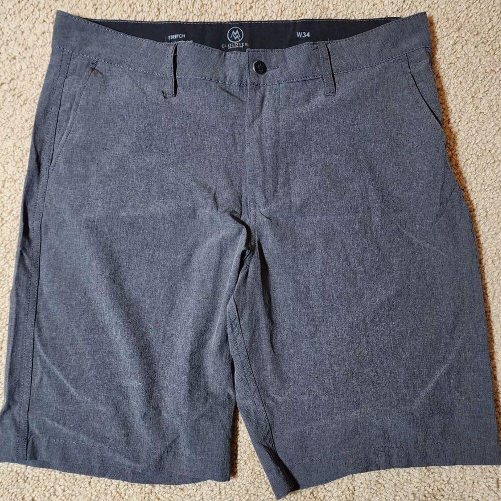 Cloudveil Men's Hiking Outdoor Shorts Sz 34 Lightweight Performance Stre…